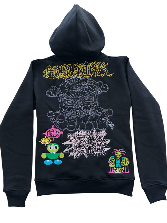 Embroidered Logo Hoodie