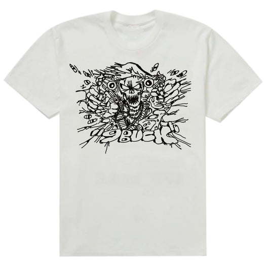 White Skeleton Tee